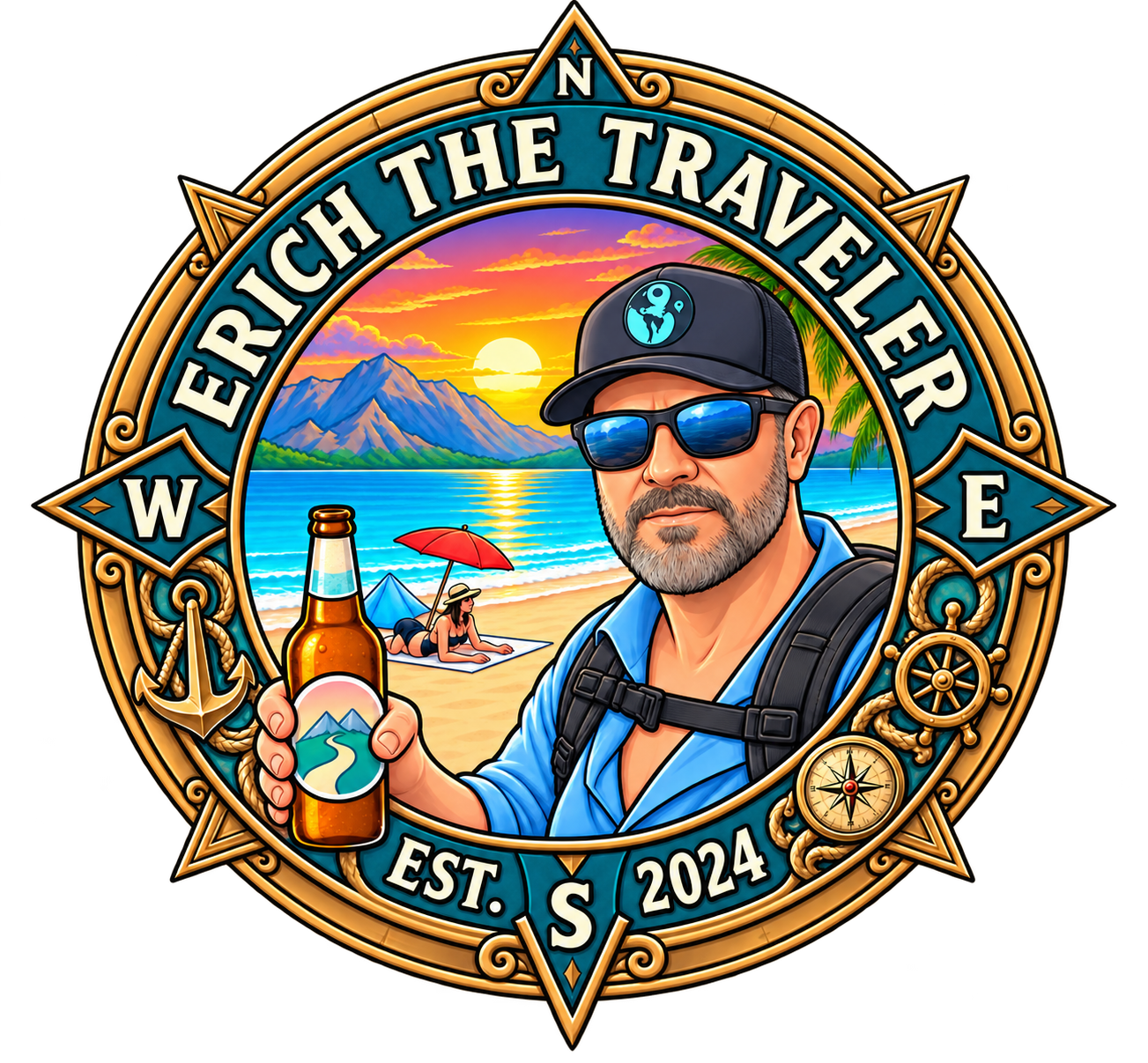 ErichTheTraveler Logo